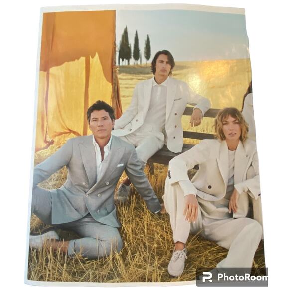 Van Cleef Arpels and Brunello Cucinelli Print Ad Campaign Spring 2024 8x10 - Picture 4 of 5